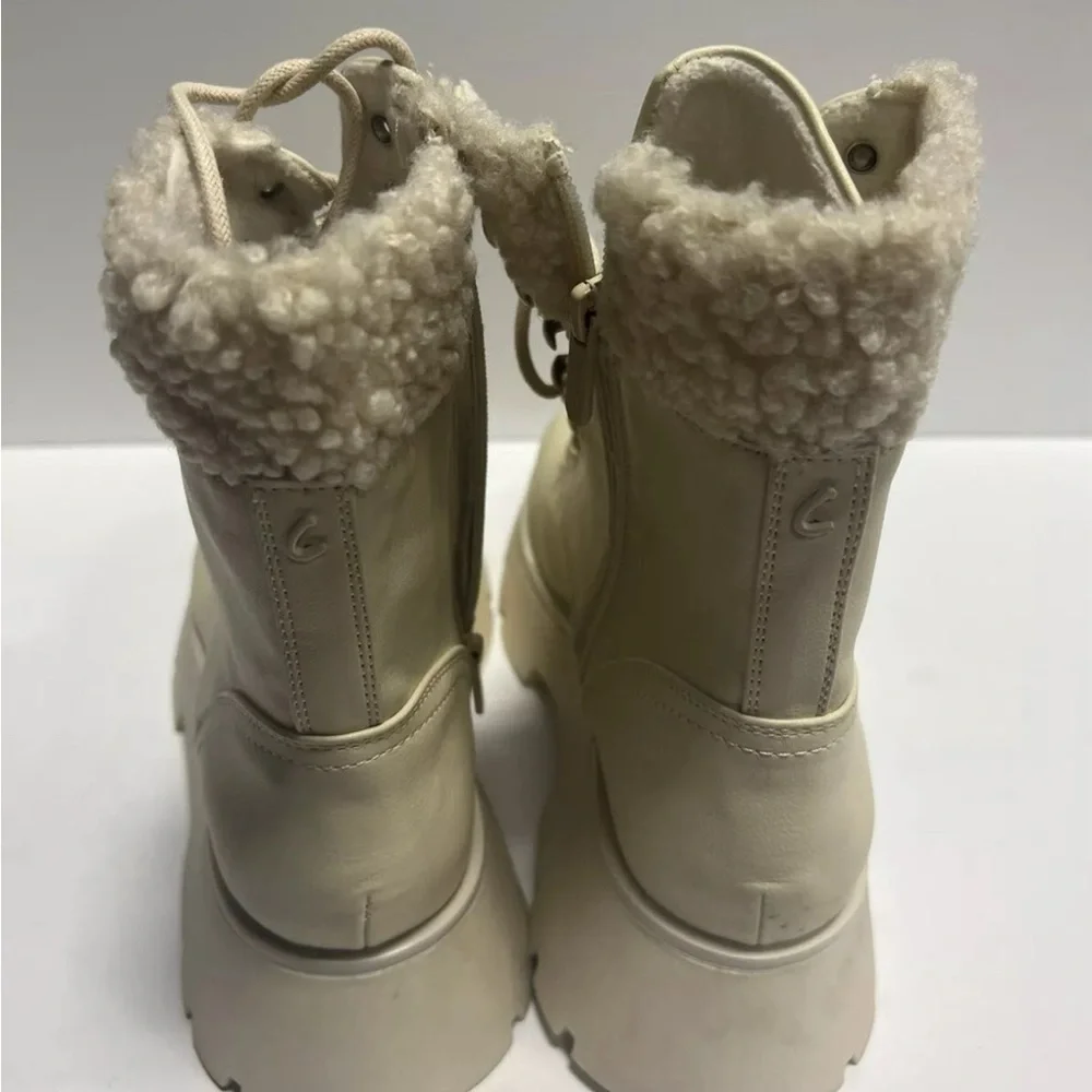 Sam Edelman Womens Circus Larsa Boot Ivory Size 9.5 M